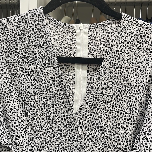 Speckled long sleeve romper - Picture 3 of 4